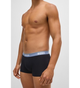 BOSS Set di 3 Power Boxer multicolori