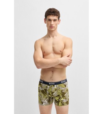 BOSS 3er-Set mehrfarbiger Logo-Boxershorts