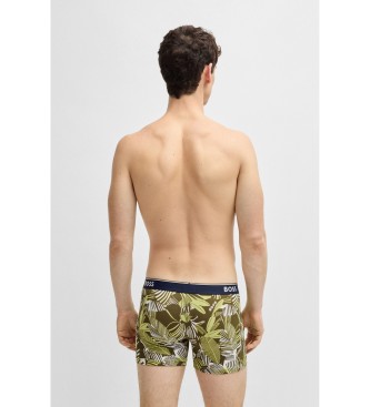 BOSS 3er-Set mehrfarbiger Logo-Boxershorts