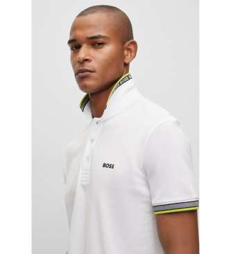 BOSS Polo Paddy blanco