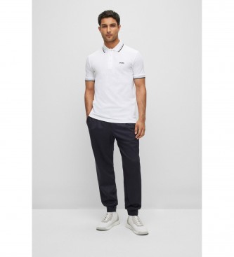 BOSS Polo Paddy blanc
