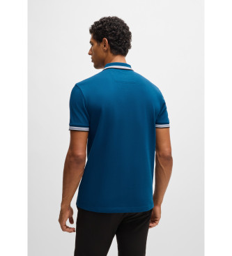 BOSS Polo Paddy azul