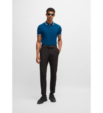 BOSS Polo Paddy azul