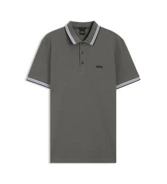 BOSS Polo Paddy gris