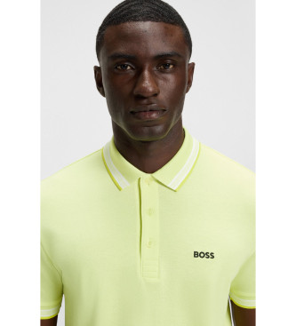 BOSS Polo Paddy amarillo lima