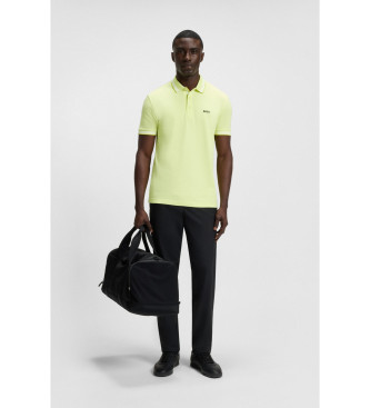 BOSS Polo Paddy amarillo lima