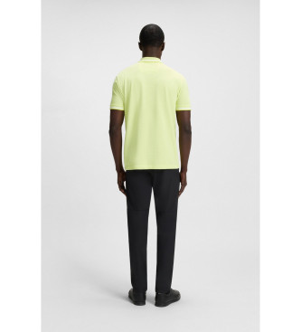 BOSS Polo Paddy amarillo lima