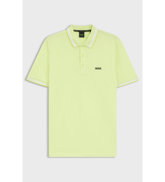 BOSS Polo Paddy amarillo lima