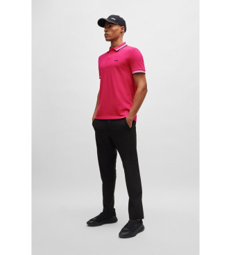 BOSS Polo Paddy roze