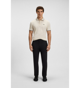 BOSS Paddy beige polo shirt