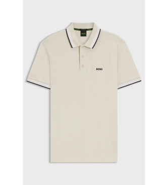 BOSS Paddy beige polo shirt