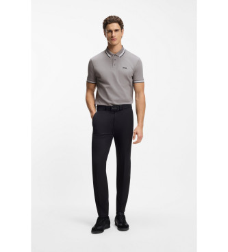 BOSS Polo Paddy grigio