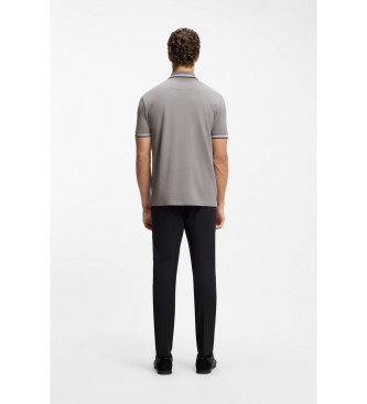 BOSS Polo Paddy grigio