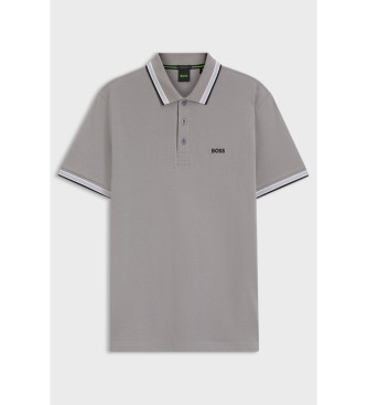 BOSS Polo Paddy grigio