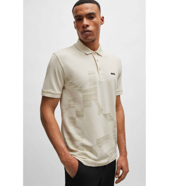 BOSS Paddy 6 beige poloshirt