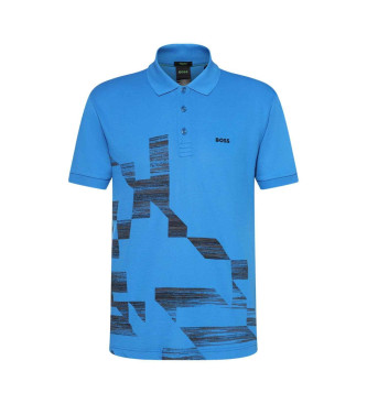 BOSS Polo Paddy 6 blau