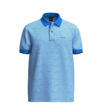 BOSS Polo Paddy azul