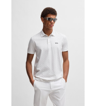 BOSS Polo Paddy Striped white