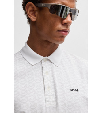 BOSS Polo Paddy Striped white