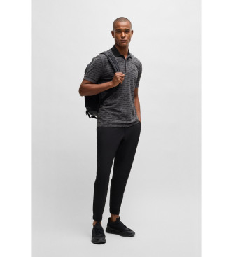 BOSS Polo Paddy Tape AO grigio 