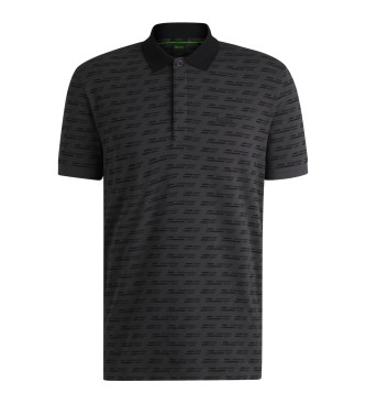 BOSS Polo Paddy Tape AO grigio 