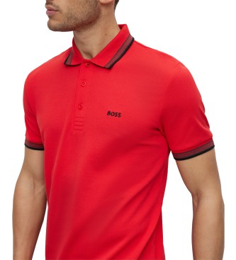 BOSS Paddy Polo Red