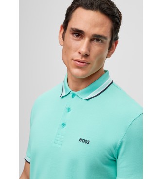BOSS Polo Paddy turquoise