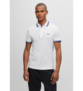 BOSS Polo Paddy bianco