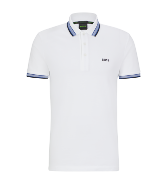 BOSS Polo Paddy bianco