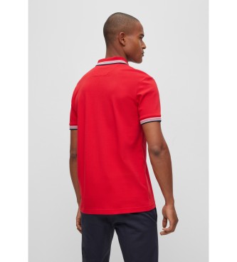 BOSS Polo Paddy rdeča