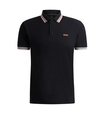 BOSS Polo majica Paddy črna