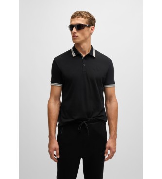 BOSS Polo majica Paddy črna