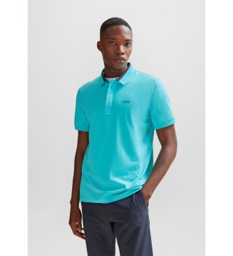 BOSS Polo bleu Paddy