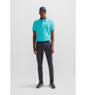 BOSS Polo bleu Paddy