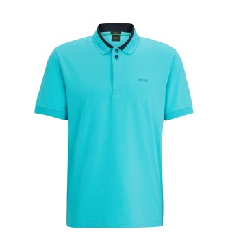 BOSS Polo bleu Paddy