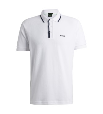 BOSS Polo Paddy Contrast wit