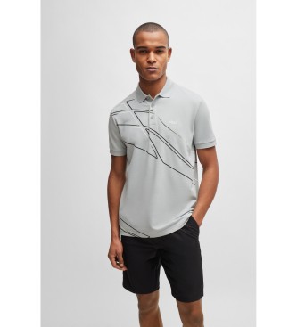 BOSS Polo Paddy3 gris