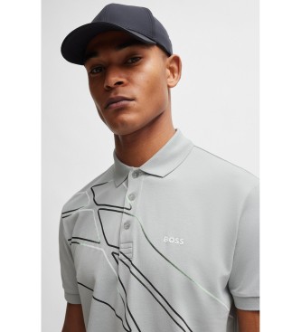 BOSS Polo gris Paddy3