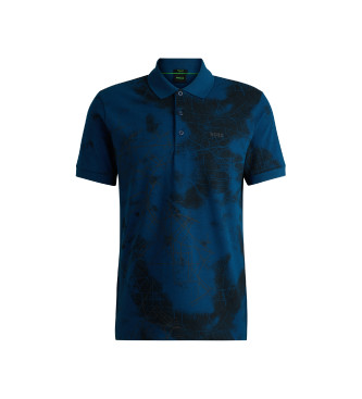 BOSS Polo Paddy 3 blu