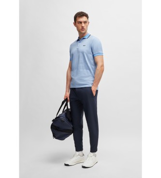 BOSS Paddy blauw poloshirt