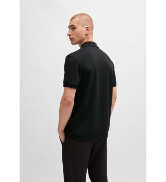 BOSS Polo Paddy Mirror Preto