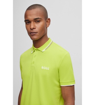 BOSS Paddy Pro green polo shirt