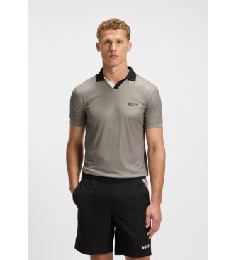 BOSS Polo Palle Toc braun