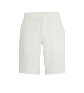 BOSS Pantaloncini bianchi da pendolare