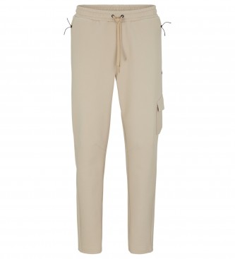 Beige tracksuit bottoms hot sale