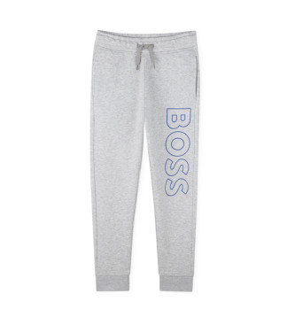 BOSS Pantaloni da jogging grigi