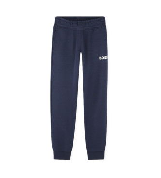 BOSS Pantaloni da jogging blu scuro