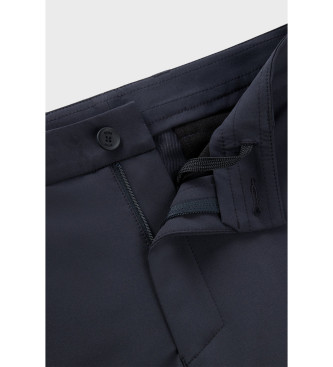 BOSS Regular navy trousers