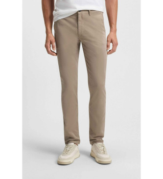 BOSS Slim Fit Chino Hose beige