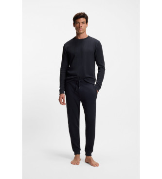 BOSS Structure trousers navy